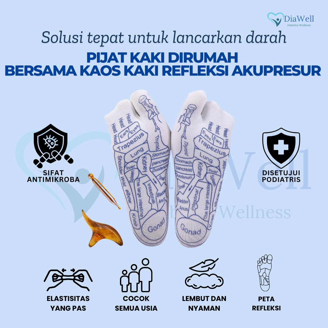 Diawell - Diawell Acupressure Massage Socks