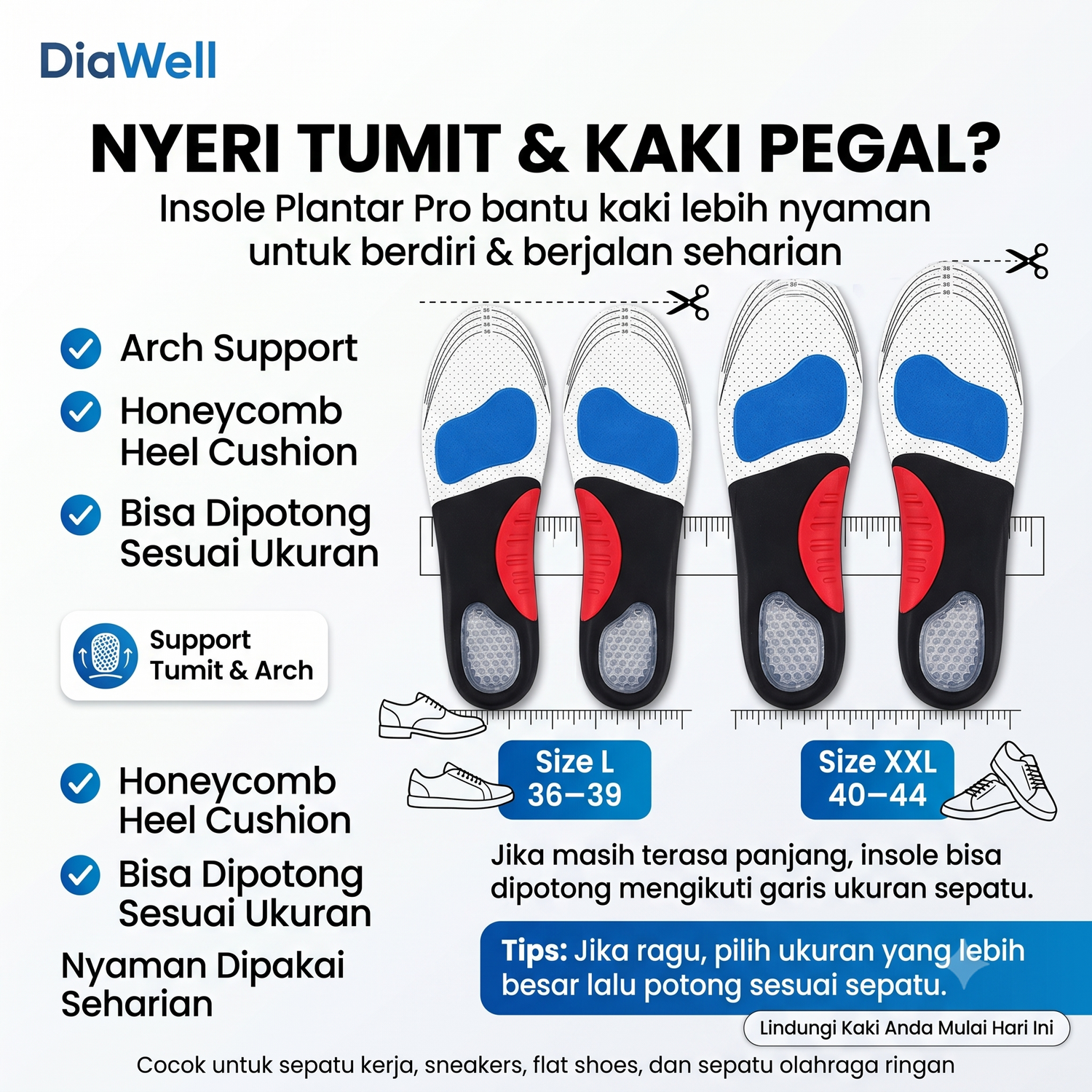 Diawell Insole Plantar Pro